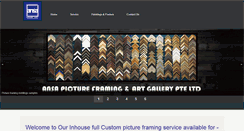 Desktop Screenshot of ansapictureframing.com